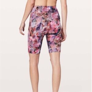 Lululemon On Pace Shorts Sun Dazed Multi Pink 10” Inseam Size 4 Women’s